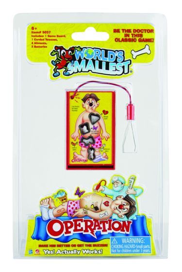 The world's smallest toys top